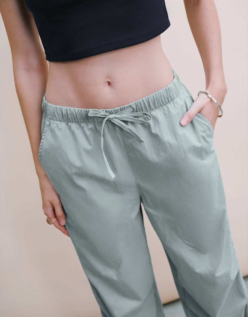 Elastic Waist Loose Jogger Pants sold by Urban Revivo product image thumbnail 5