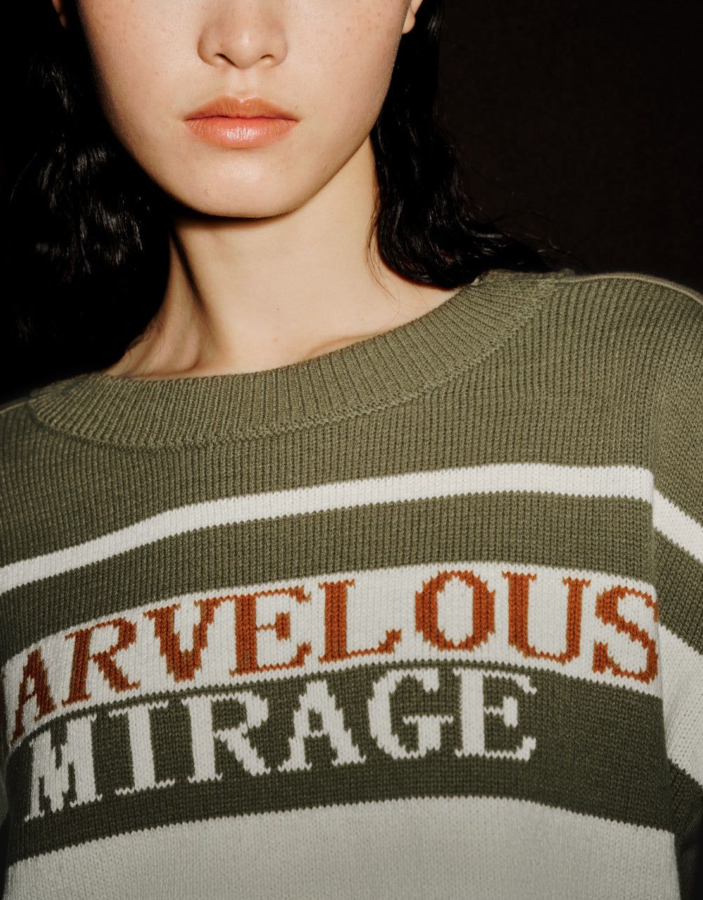 Letter Print Knitted T-Shirt sold by Urban Revivo product image thumbnail 5