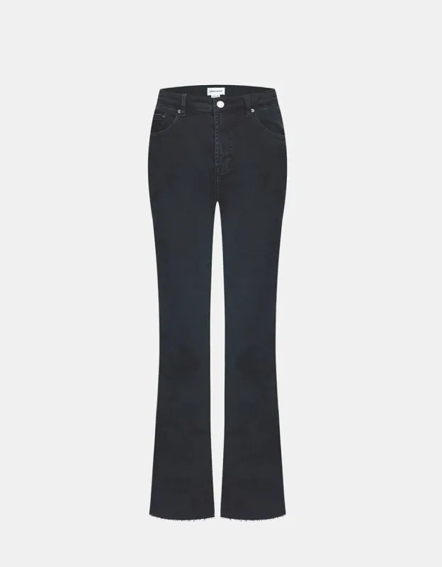 Slit Hem Flare Jeans sold by Urban Revivo