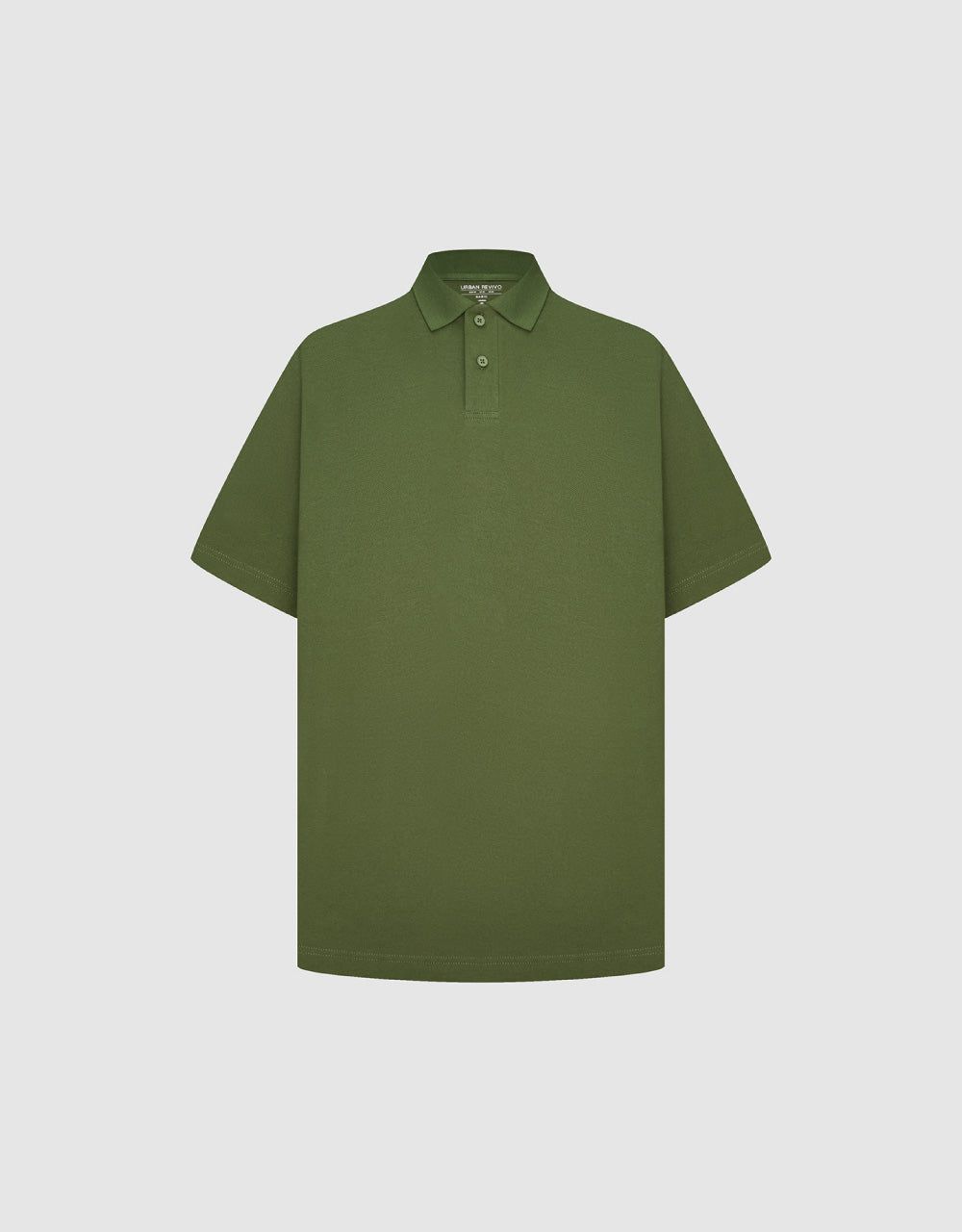 Drop Shoulder Polo Shirt sold by Urban Revivo product image thumbnail 2