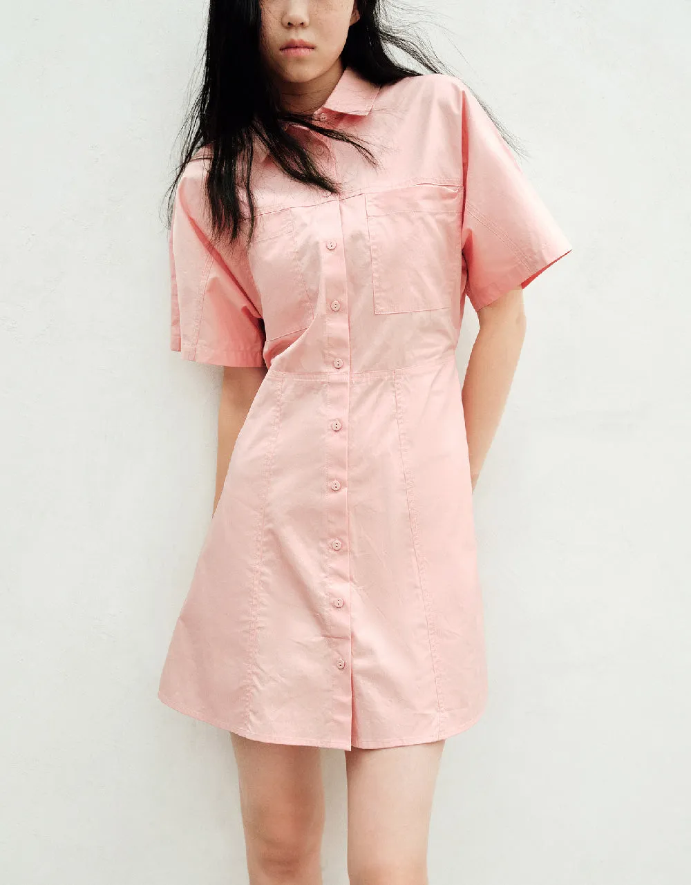 Button Up Shirt Dress sold by Urban Revivo product image thumbnail 2