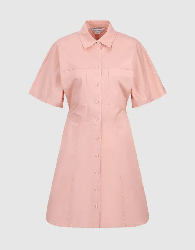 Button Up Shirt Dress sold by Urban Revivo