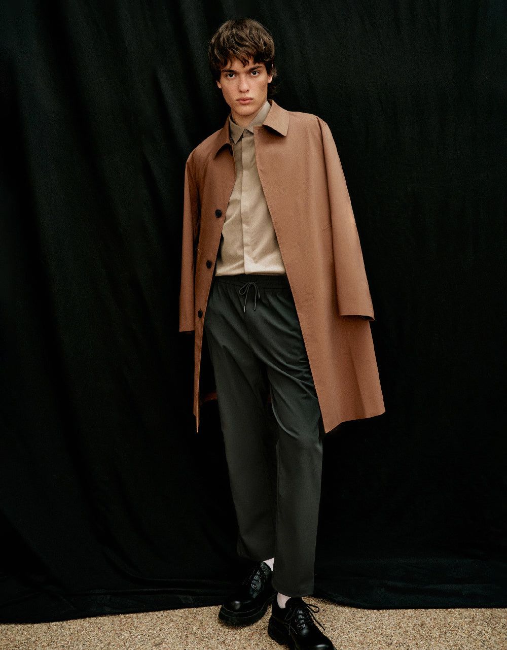 Trench Coat With Fake Pockets sold by Urban Revivo