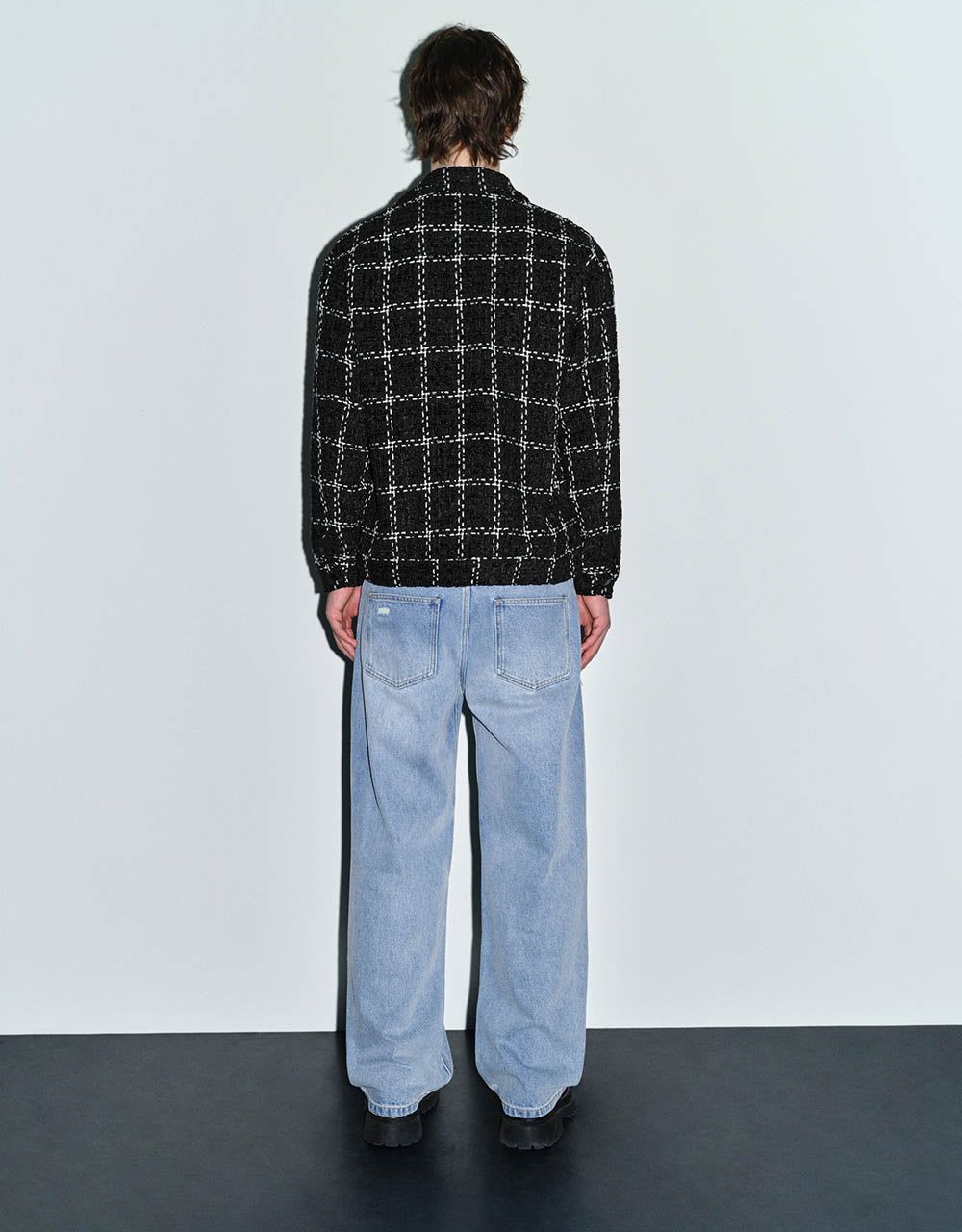 Straight Tweed Jacket sold by Urban Revivo product image thumbnail 4