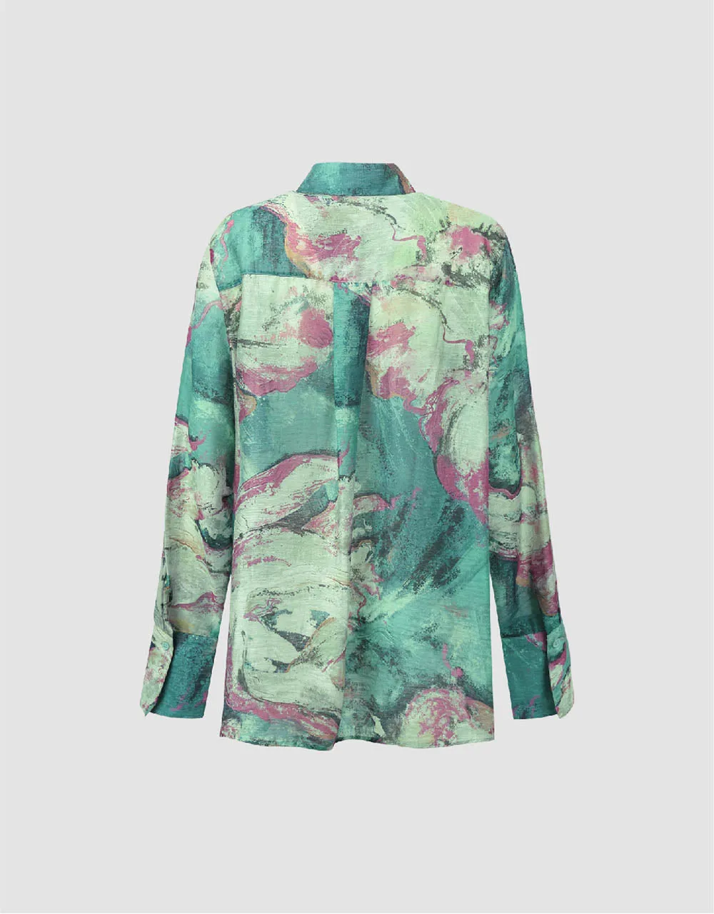 Button Up Straight Shirt sold by Urban Revivo product image thumbnail 5