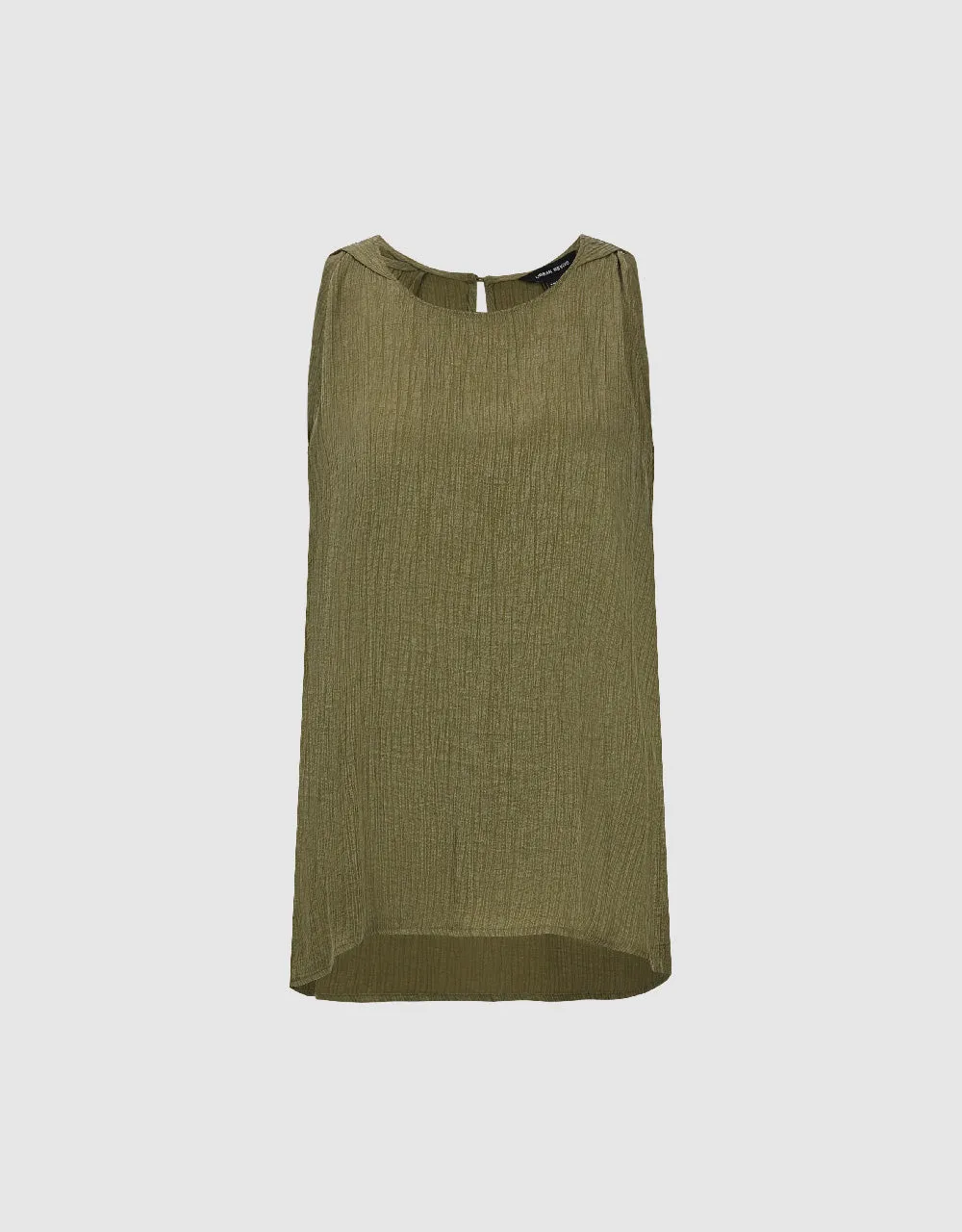 Sleeveless Crew Neck Blouse sold by Urban Revivo product image thumbnail 2