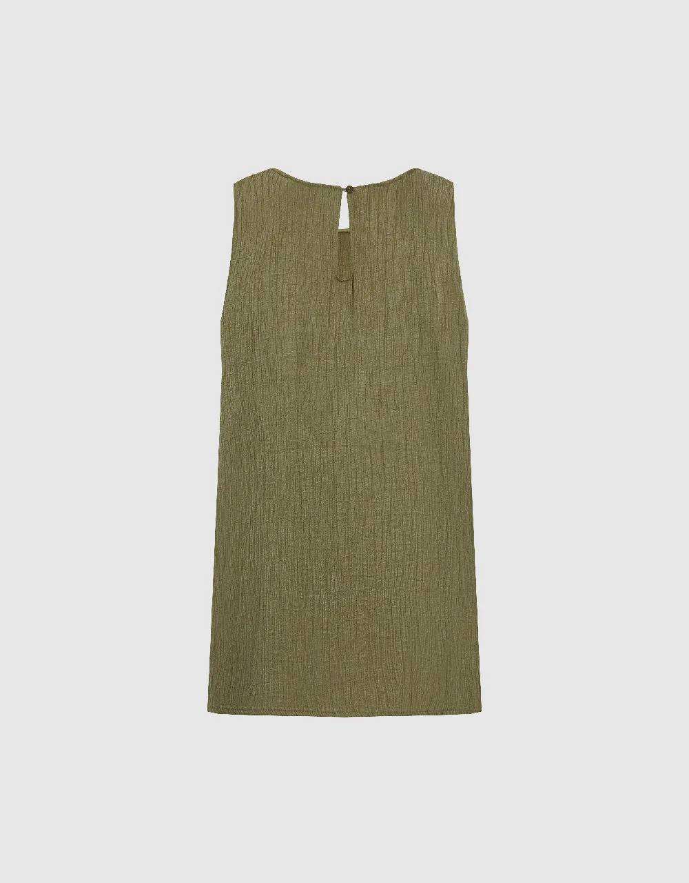 Sleeveless Crew Neck Blouse sold by Urban Revivo product image thumbnail 5