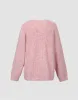 Drop Shoulder Sleeve V-Neck Knitted Cardigan sold by Urban Revivo