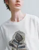 Printed Crew Neck Loose T-Shirt sold by Urban Revivo