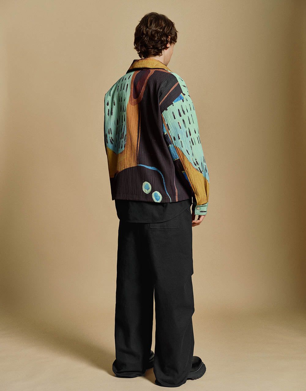 Printed Straight Jacket sold by Urban Revivo product image thumbnail 4
