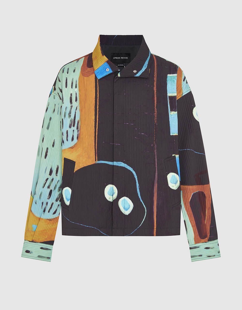 Printed Straight Jacket sold by Urban Revivo product image thumbnail 2