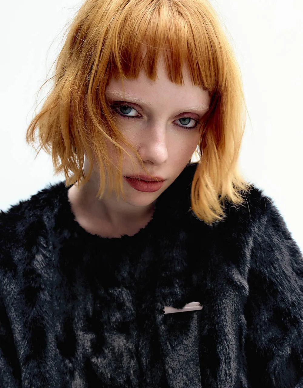 Crew Neck Furry Coat sold by Urban Revivo product image thumbnail 4