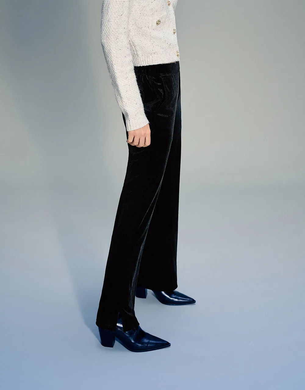 Knitted Flare Pants sold by Urban Revivo product image thumbnail 4