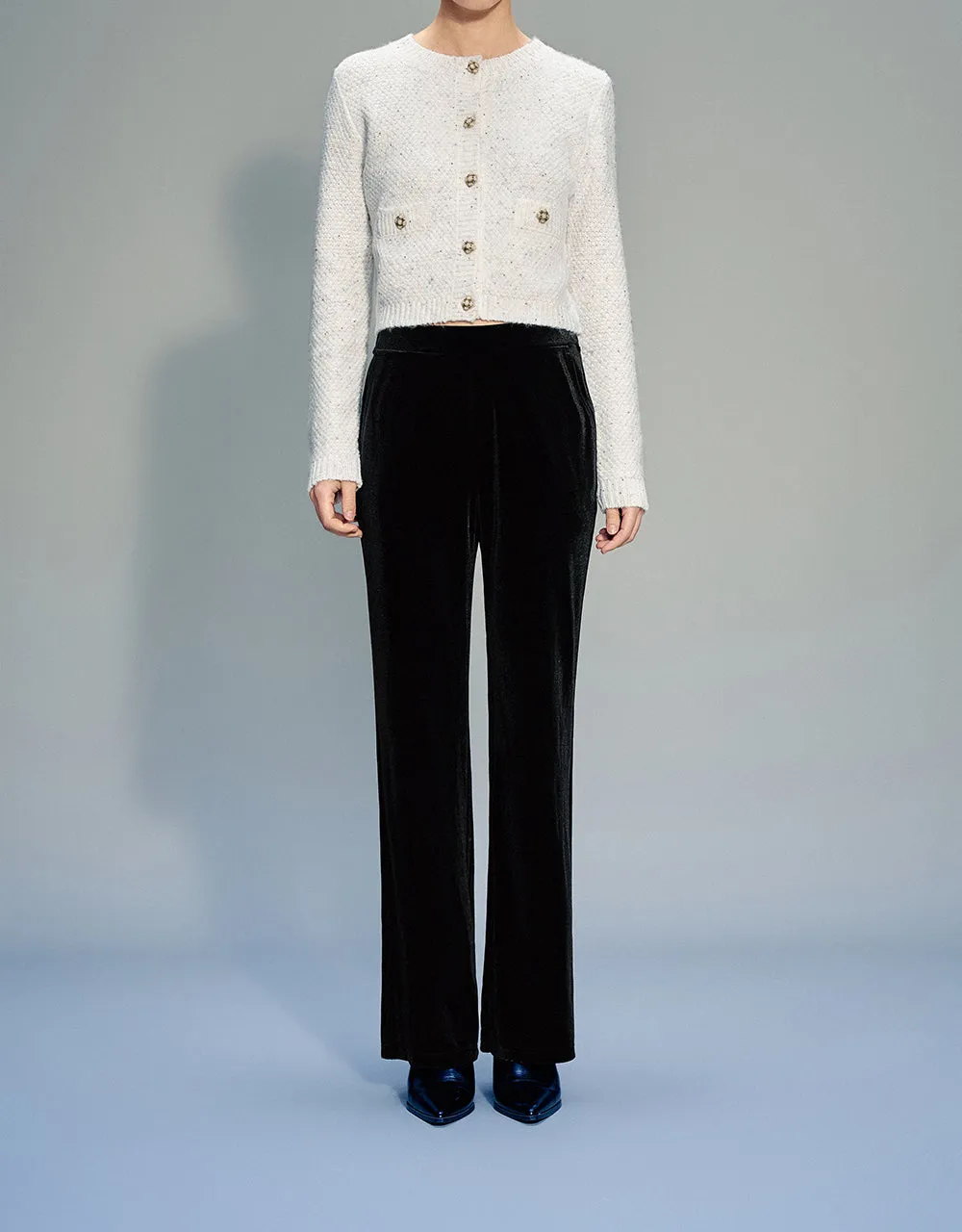 Knitted Flare Pants sold by Urban Revivo product image thumbnail 2