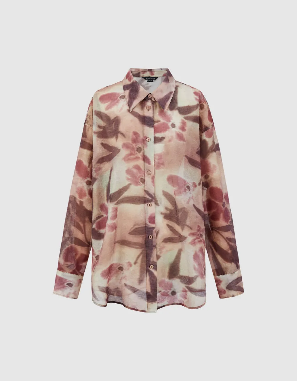 Printed Button Up Straight Shirt sold by Urban Revivo product image thumbnail 2