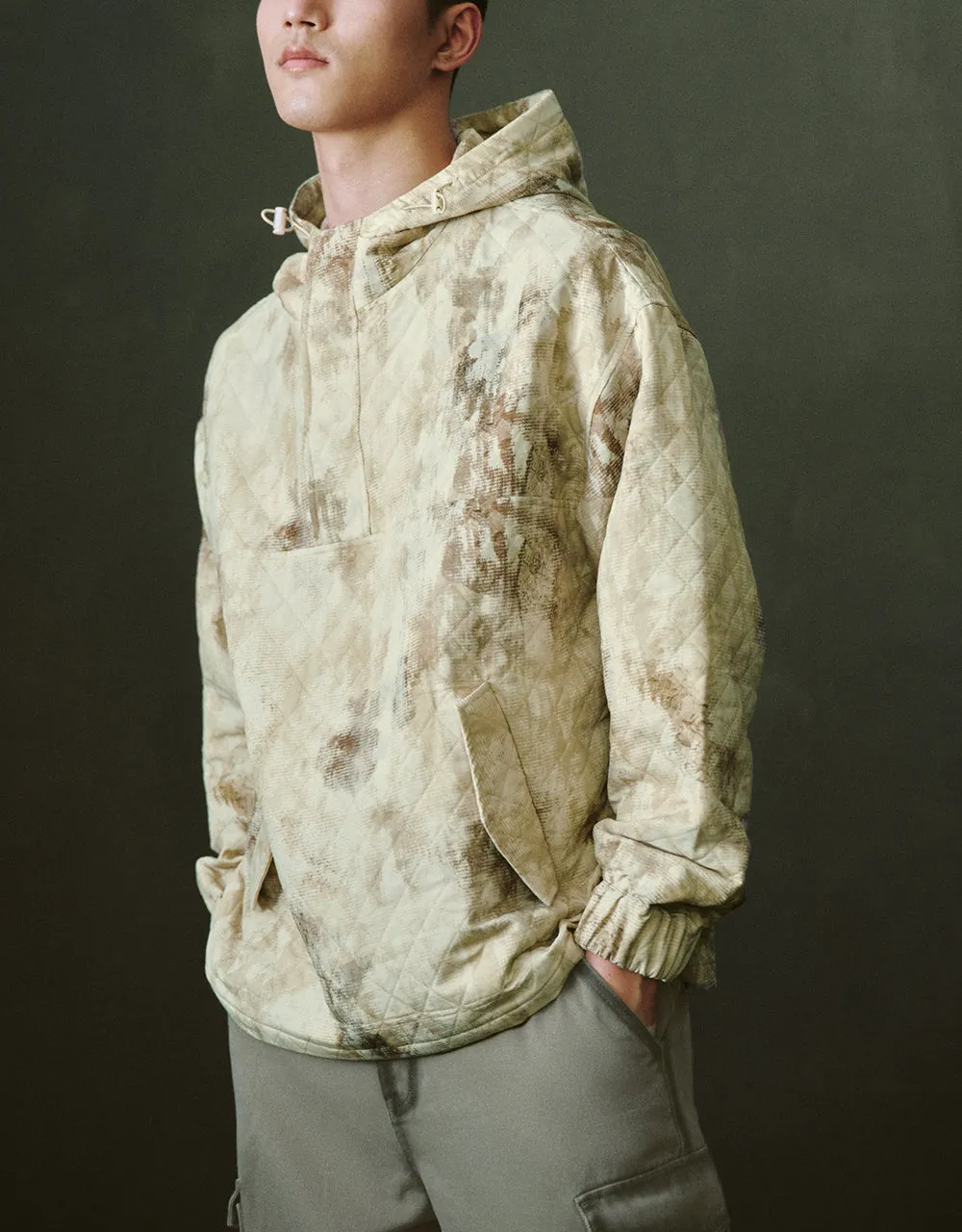 Raglan Sleeve Oversized Overhead Shirt sold by Urban Revivo product image thumbnail 3