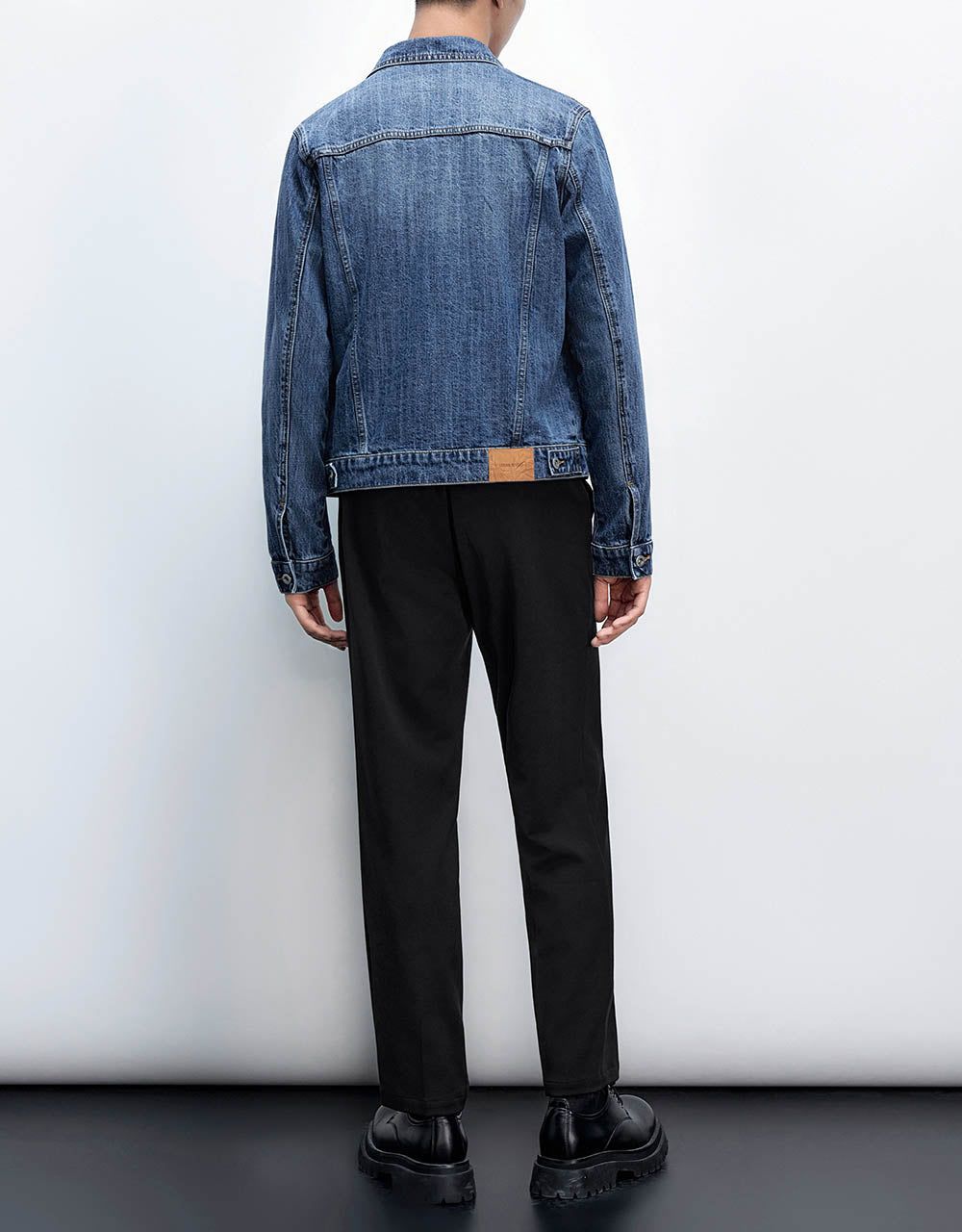 Button Up Denim Jacket sold by Urban Revivo product image thumbnail 3