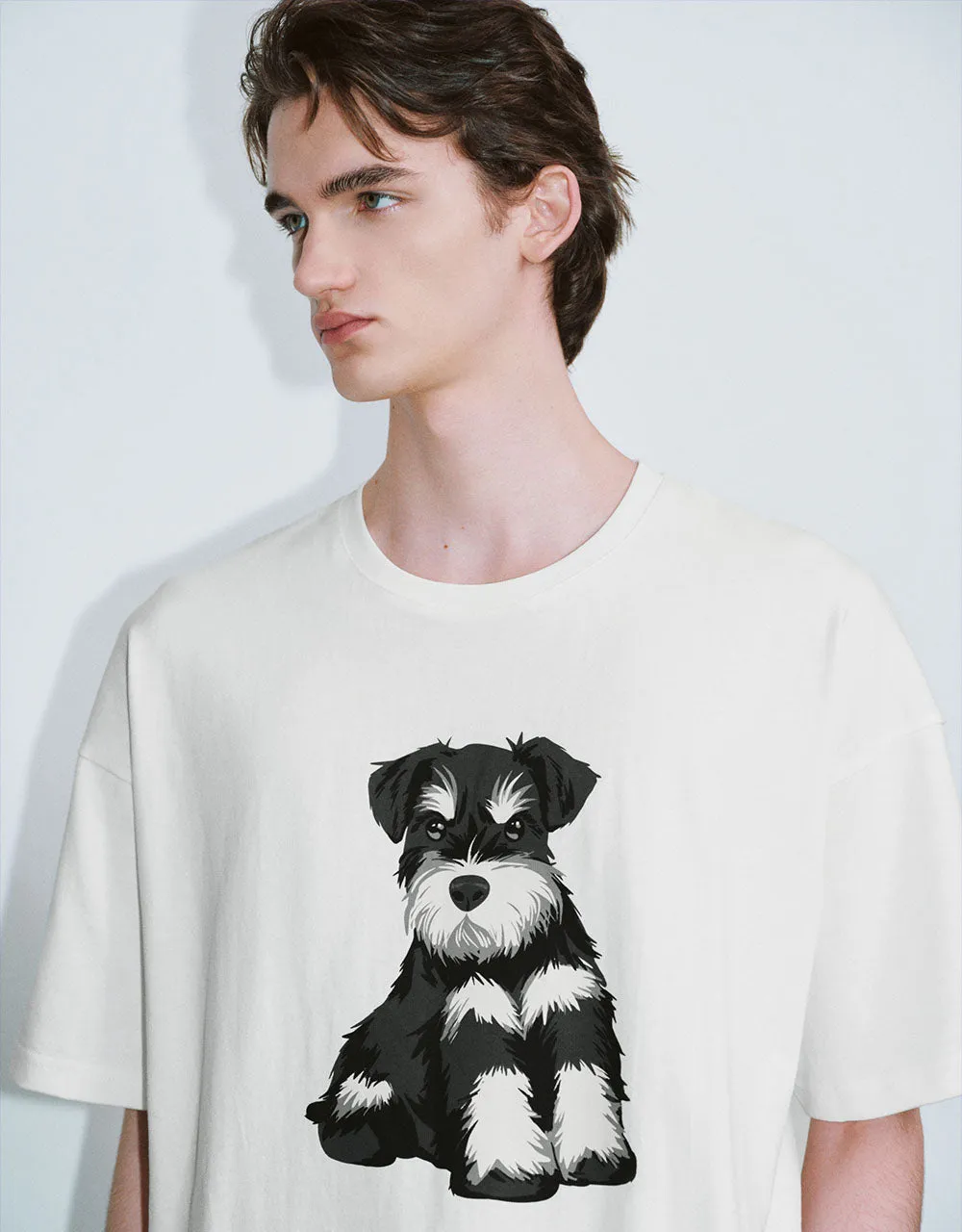 Printed Crew Neck T-Shirt sold by Urban Revivo product image thumbnail 3