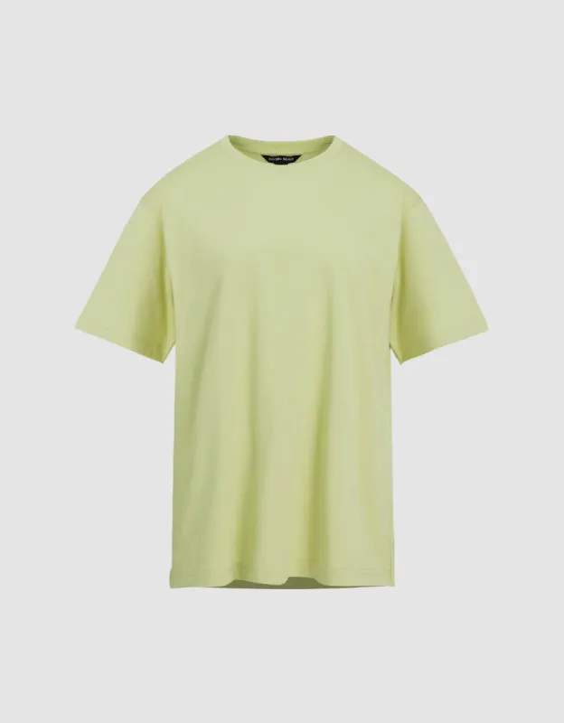 Crew Neck Loose T-Shirt sold by Urban Revivo