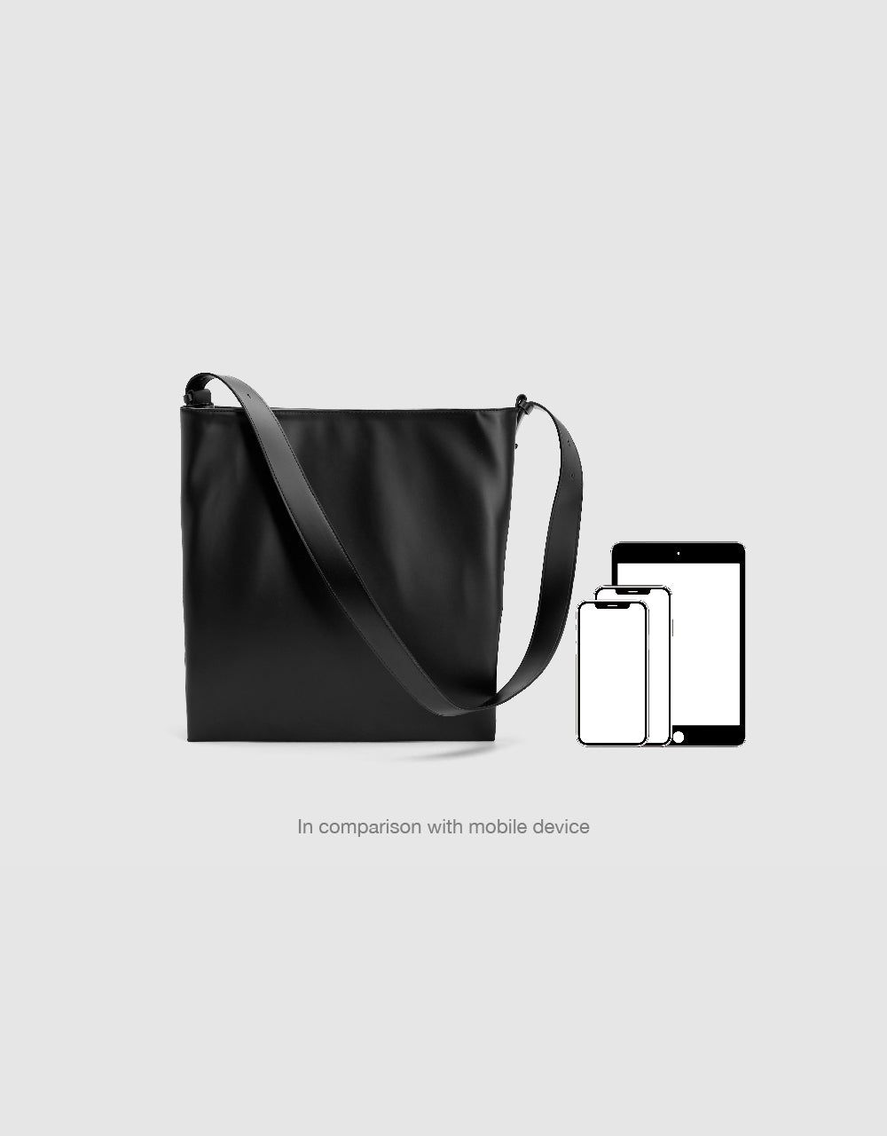 Vegan Leather Crossbody Bag sold by Urban Revivo product image thumbnail 3