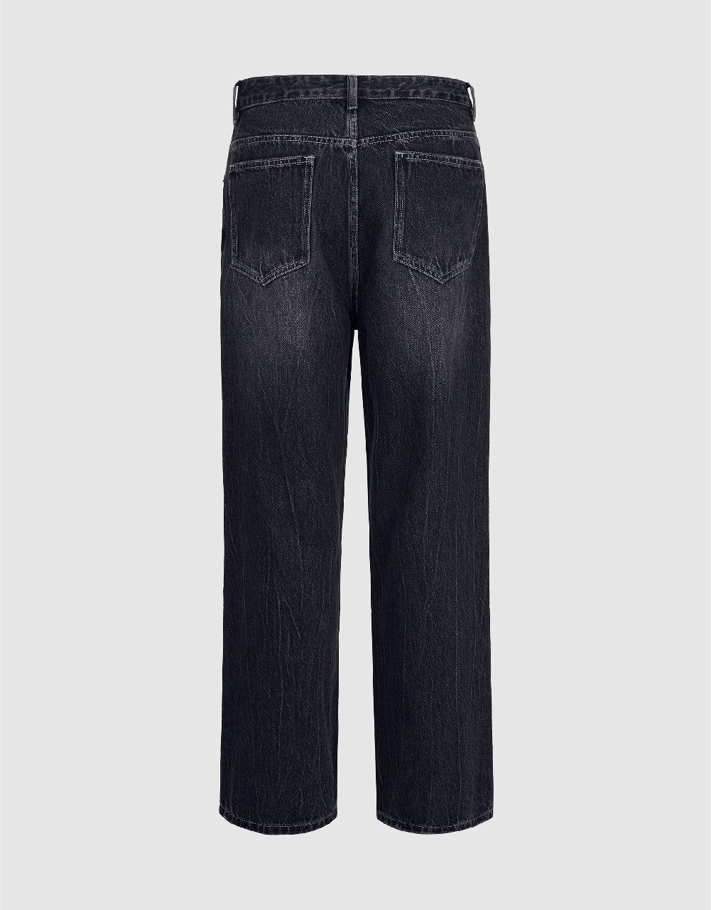 Loose Straight Jeans sold by Urban Revivo product image thumbnail 3