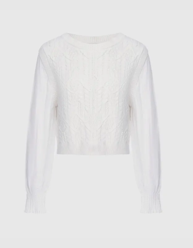 2 In 1 Crew Neck Sweater sold by Urban Revivo