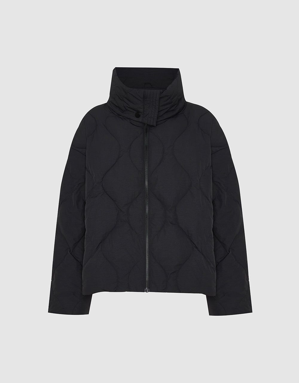 Stand Collar Down Jacket sold by Urban Revivo product image thumbnail 2