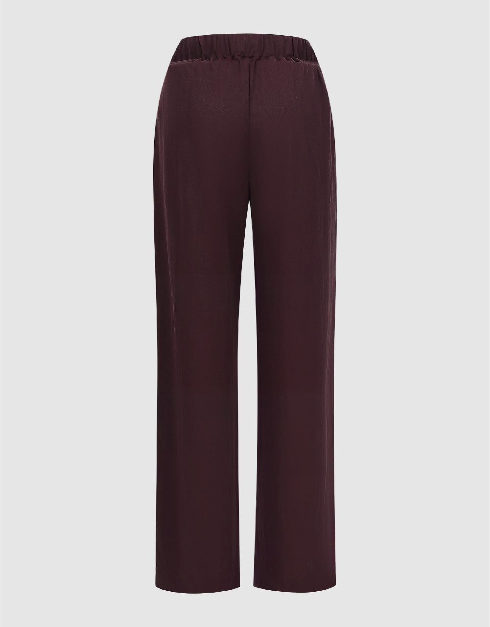 Elastic Waist Straight Pants sold by Urban Revivo product image thumbnail 3