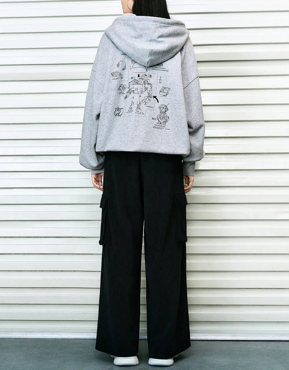 Drawstring Waist Knitted Straight Pants sold by Urban Revivo product image thumbnail 5