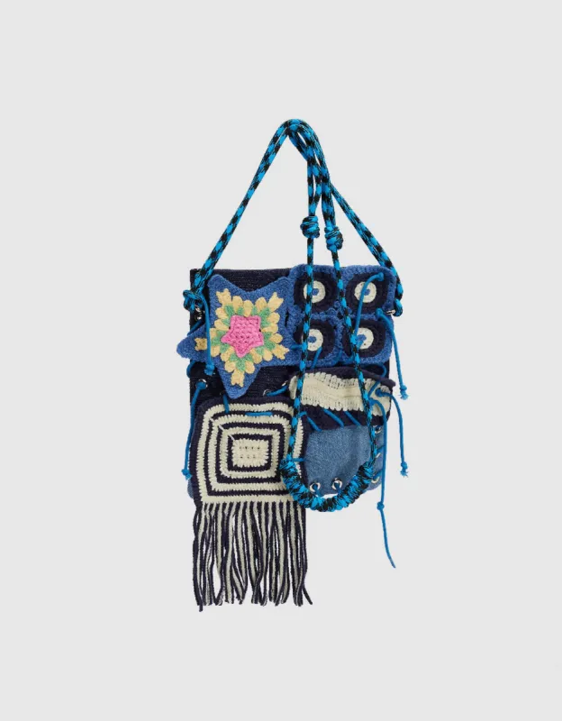 Knitted Crossbody Bag sold by Urban Revivo