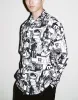 Comic Printed Loose Shirt sold by Urban Revivo
