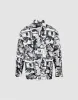 Comic Printed Loose Shirt sold by Urban Revivo