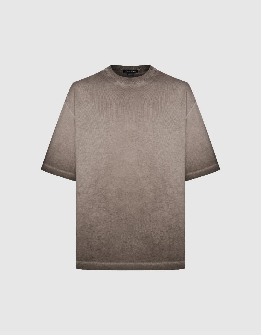 Crew Neck Loose A-Line T-Shirt sold by Urban Revivo product image thumbnail 2