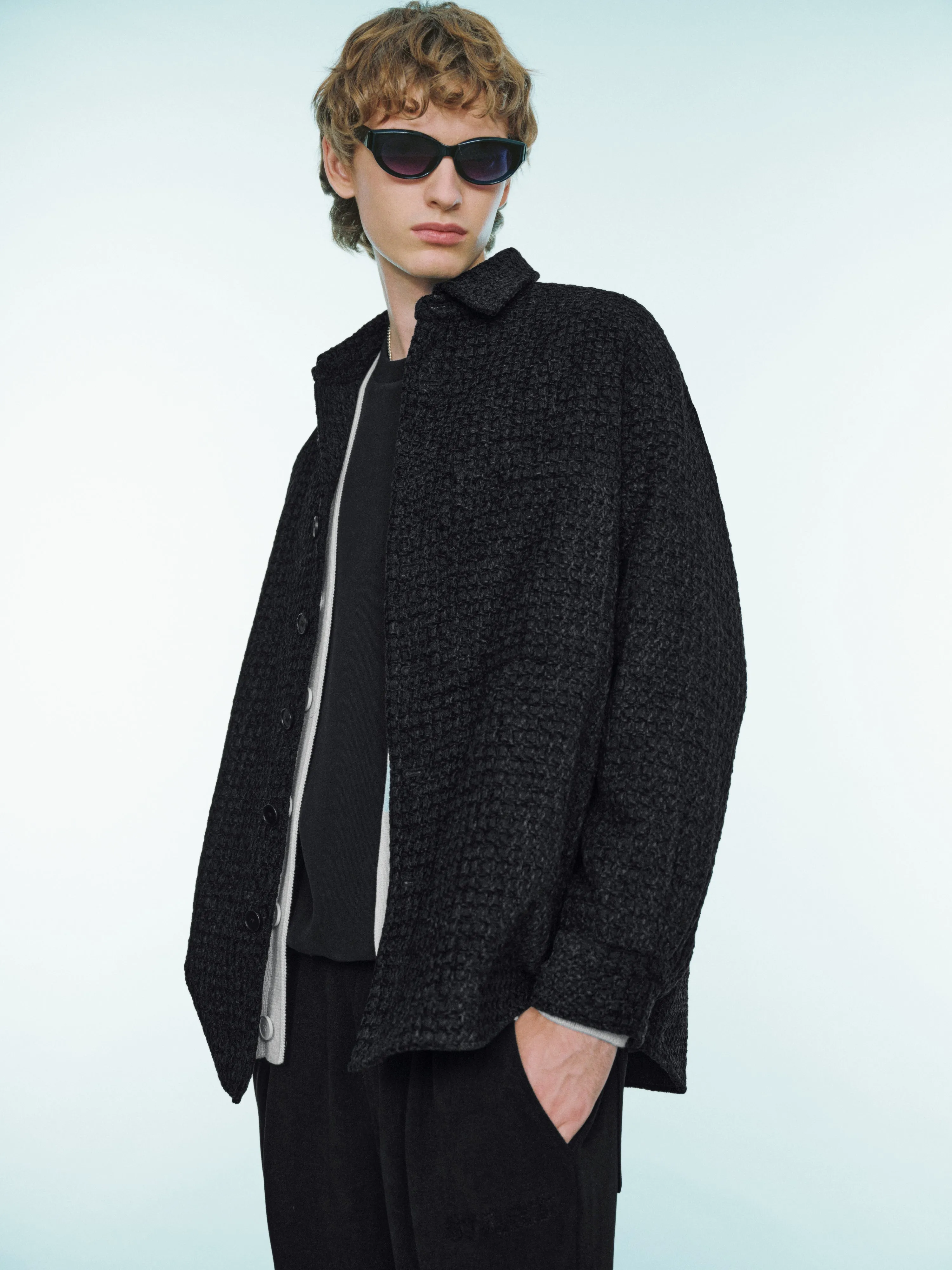 Button Up Oversized Jacket sold by Urban Revivo product image thumbnail 3