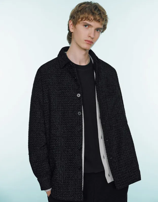 Button Up Oversized Jacket sold by Urban Revivo