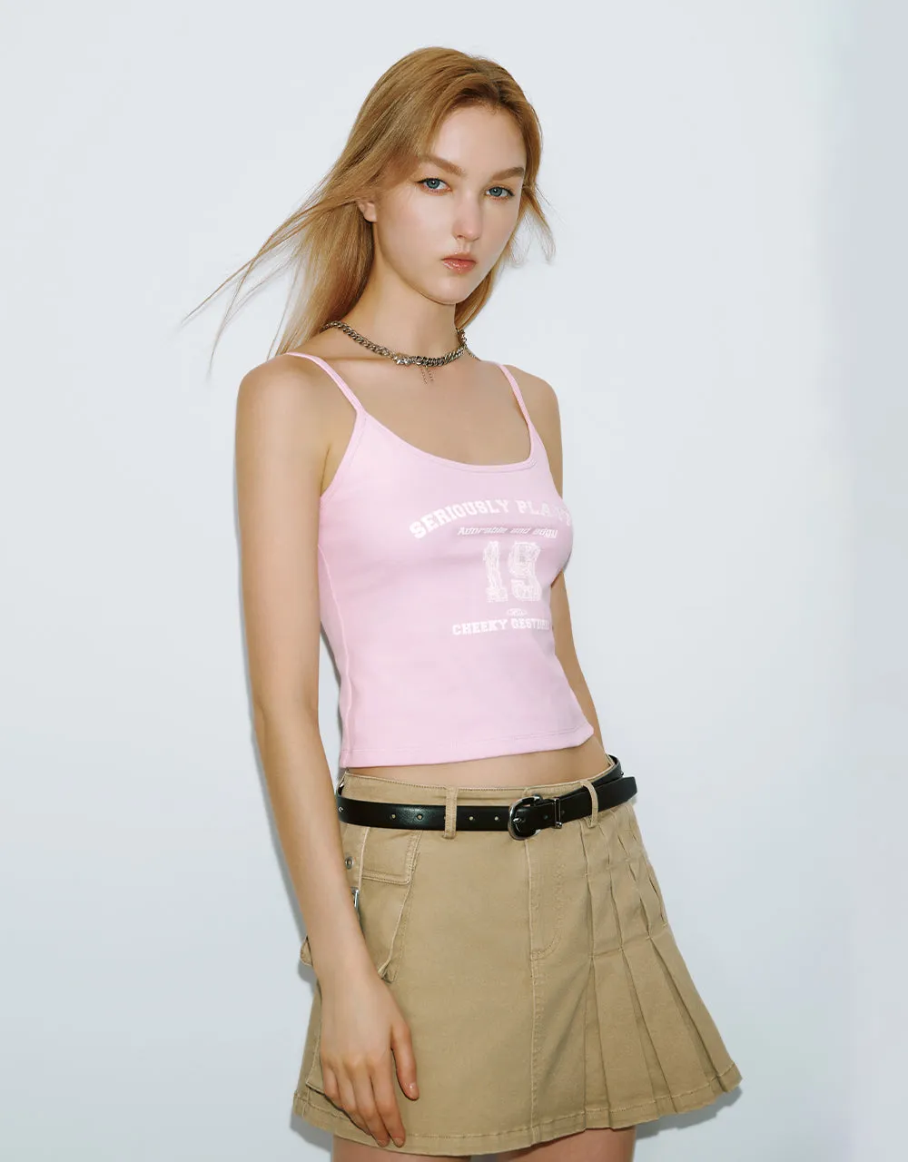 Printed U Neck Cami Top sold by Urban Revivo product image thumbnail 3