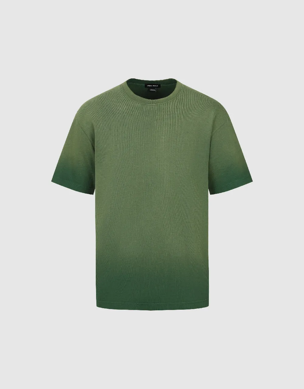 Gradient Crew Neck Loose T-Shirt sold by Urban Revivo product image thumbnail 2
