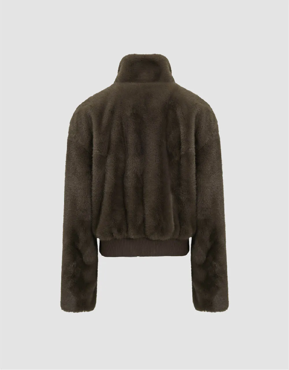 Zipper Front Straight Jacket sold by Urban Revivo product image thumbnail 5