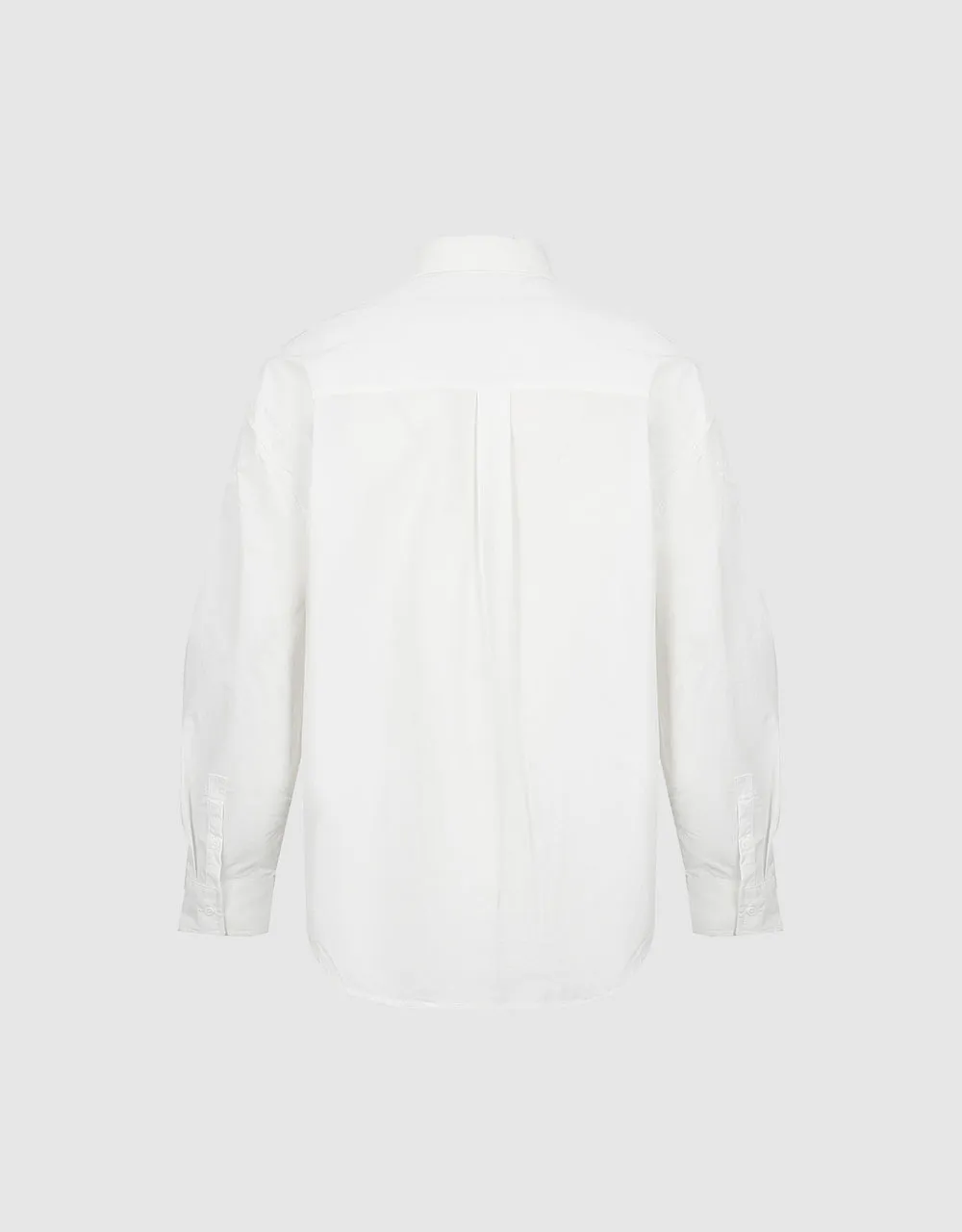 Embossed Button Up Oversized Shirt sold by Urban Revivo product image thumbnail 2