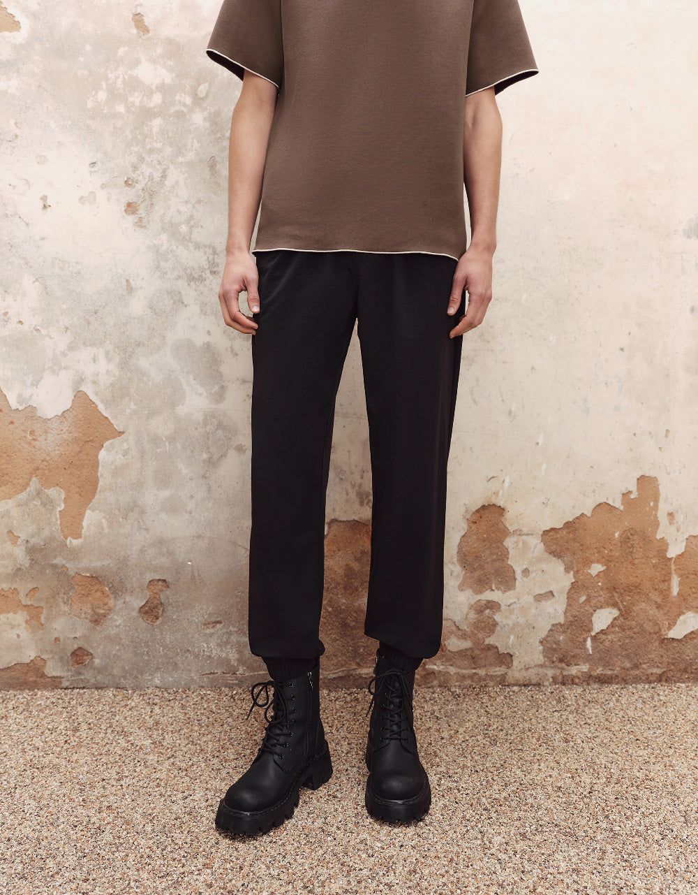 Drawstring Waist Jogger Pants sold by Urban Revivo product image thumbnail 2