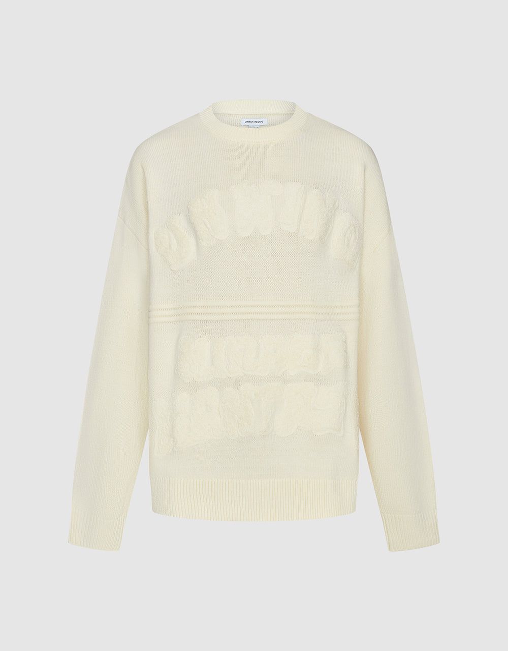 Embossed Knitted T-Shirt sold by Urban Revivo product image thumbnail 5