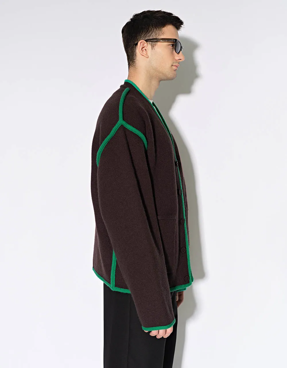 Button Up Knitted Cardigan sold by Urban Revivo product image thumbnail 3