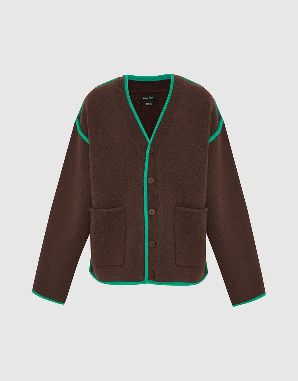 Button Up Knitted Cardigan sold by Urban Revivo product image thumbnail 2