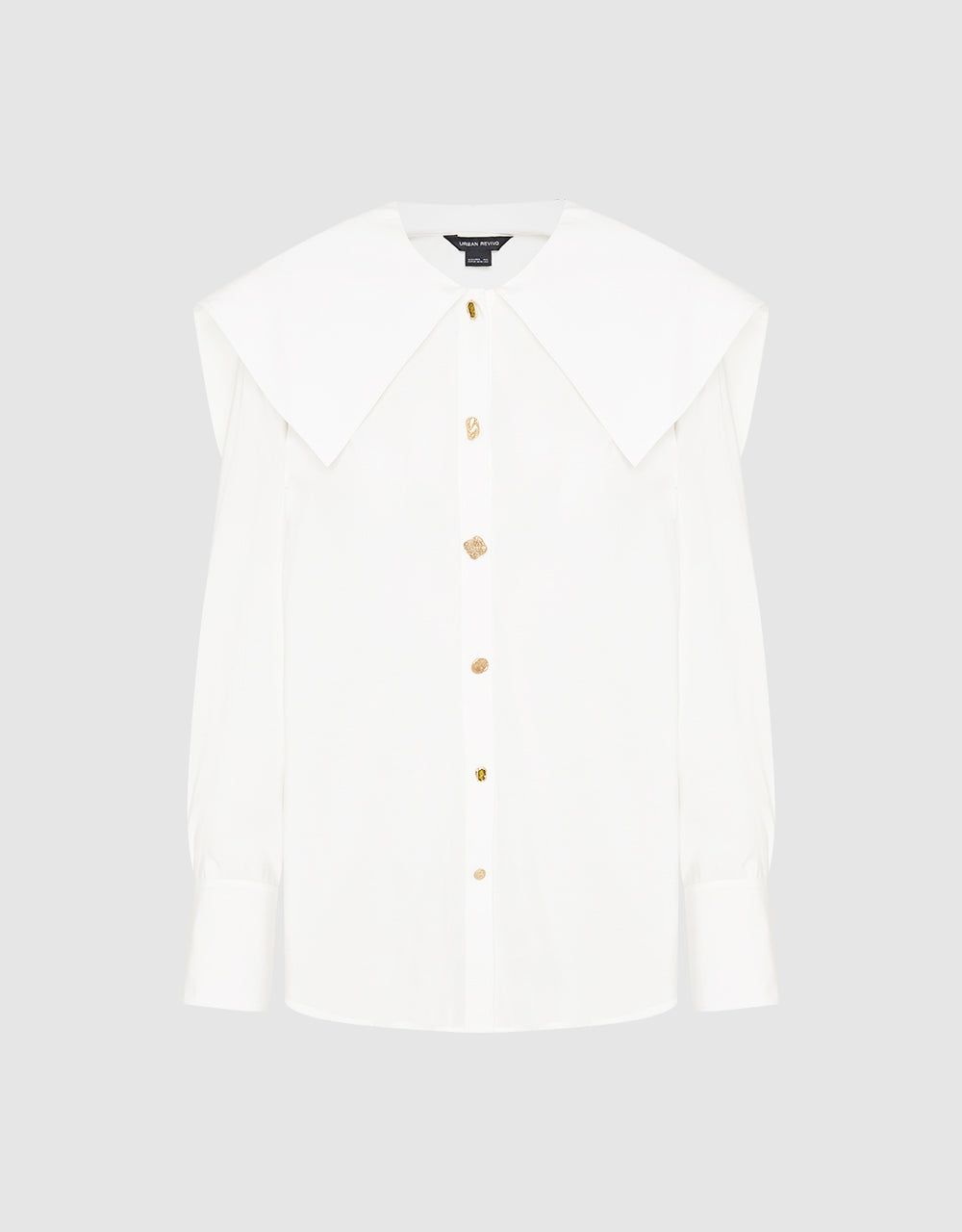 Drop Shoulder Sleeve Straight Shirt sold by Urban Revivo product image thumbnail 2