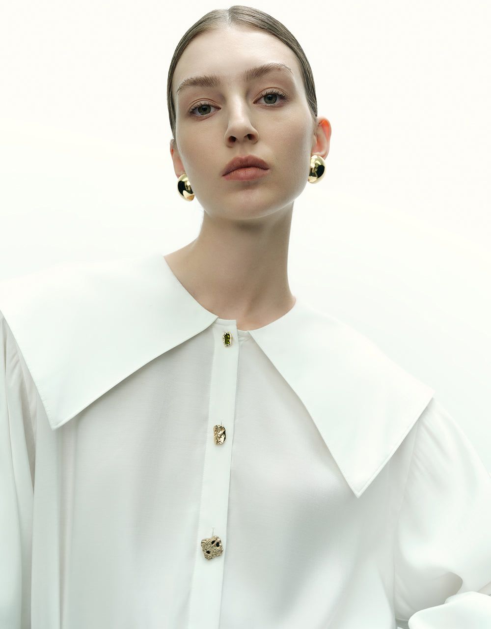 Drop Shoulder Sleeve Straight Shirt sold by Urban Revivo product image thumbnail 5