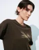 Printed Crew Neck Loose T-Shirt sold by Urban Revivo