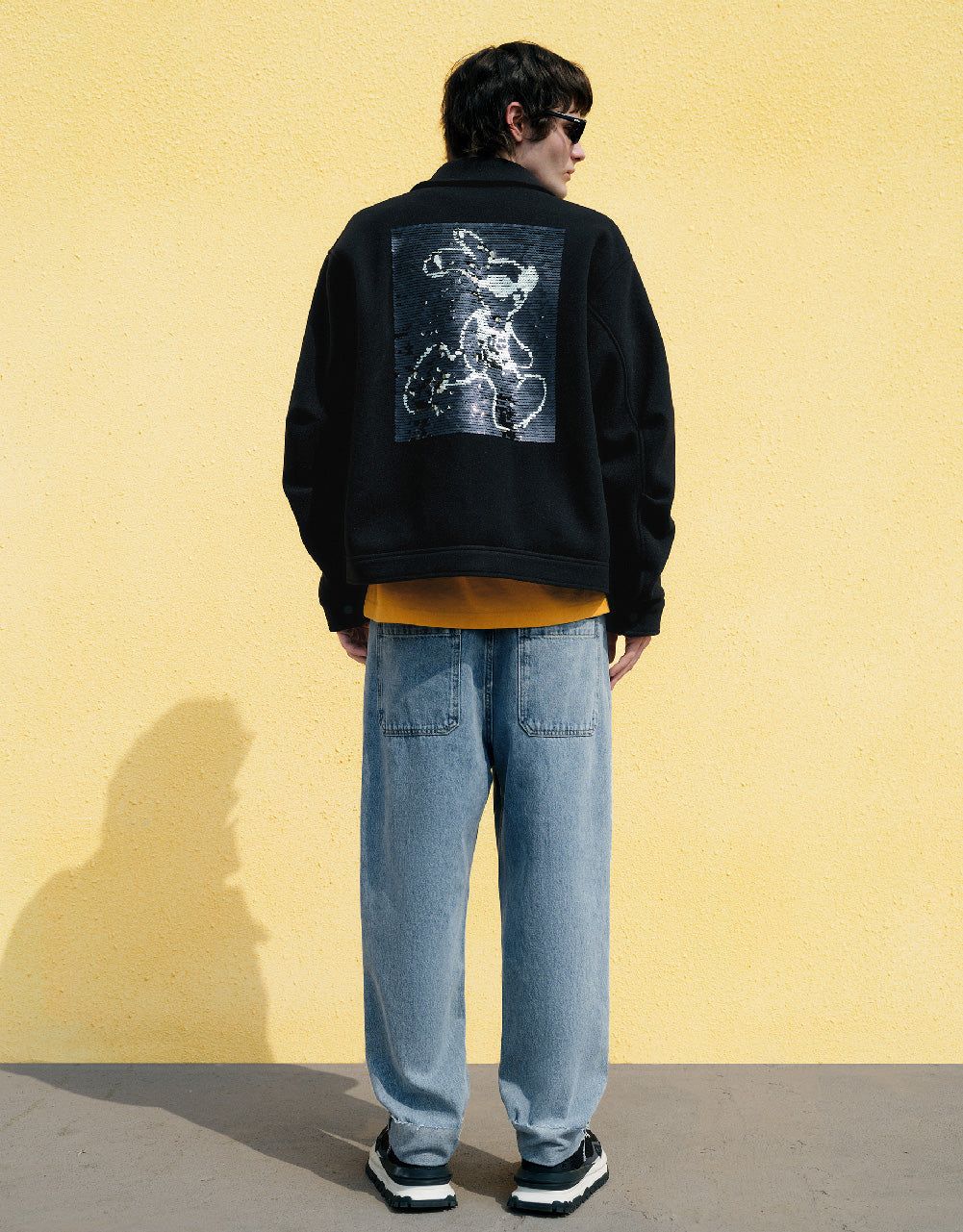 Back Sequin Print Jacket sold by Urban Revivo product image thumbnail 3