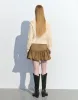 Elastic Waist Mini A-Line Skirt sold by Urban Revivo