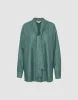 Keyhole Neck Oversized Blouse sold by Urban Revivo