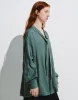 Keyhole Neck Oversized Blouse sold by Urban Revivo